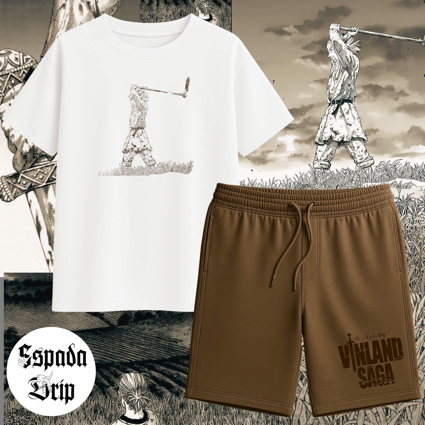 Ensemble Vinland Saga T-shirt + Short