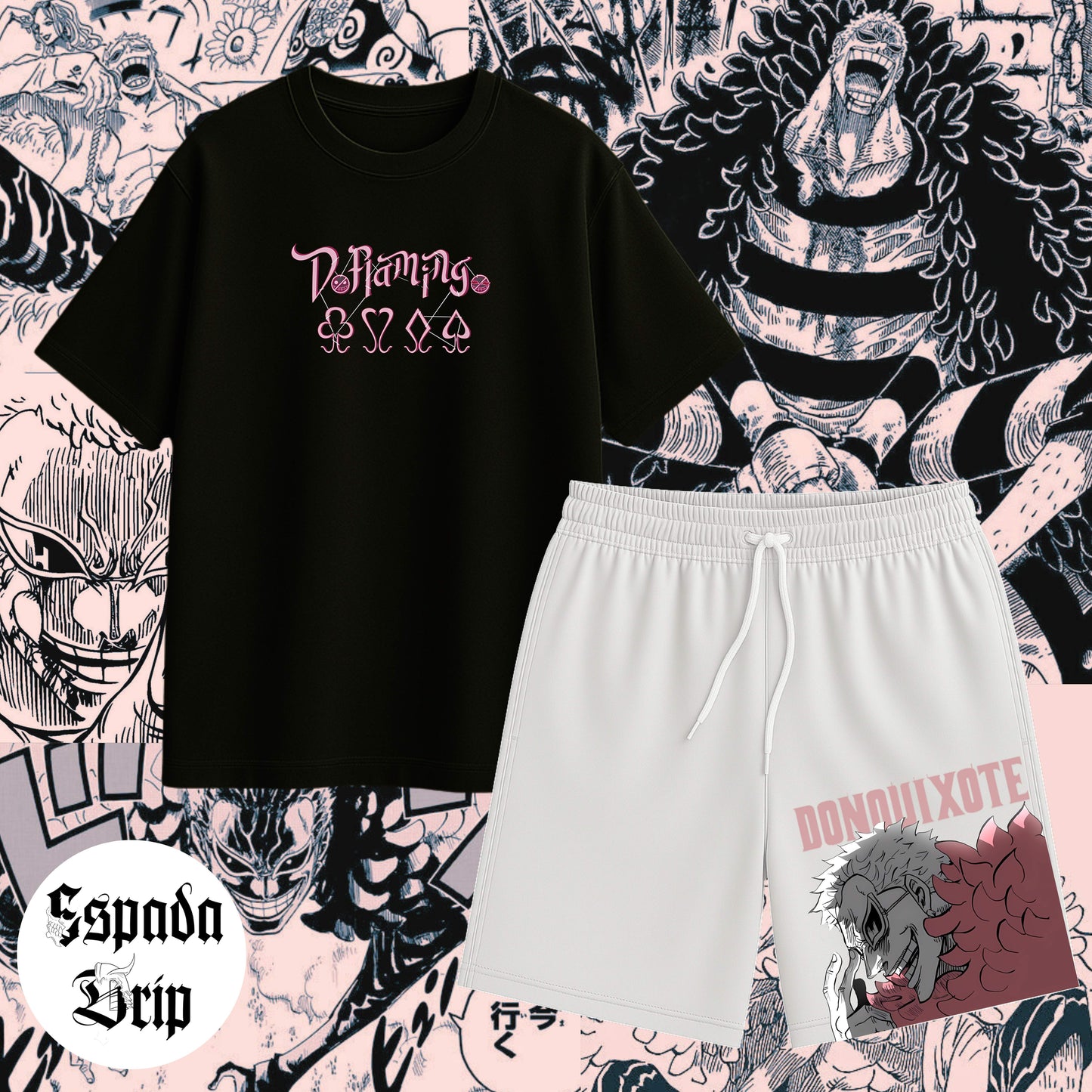 Ensemble Doflamingo T-shirt + Short