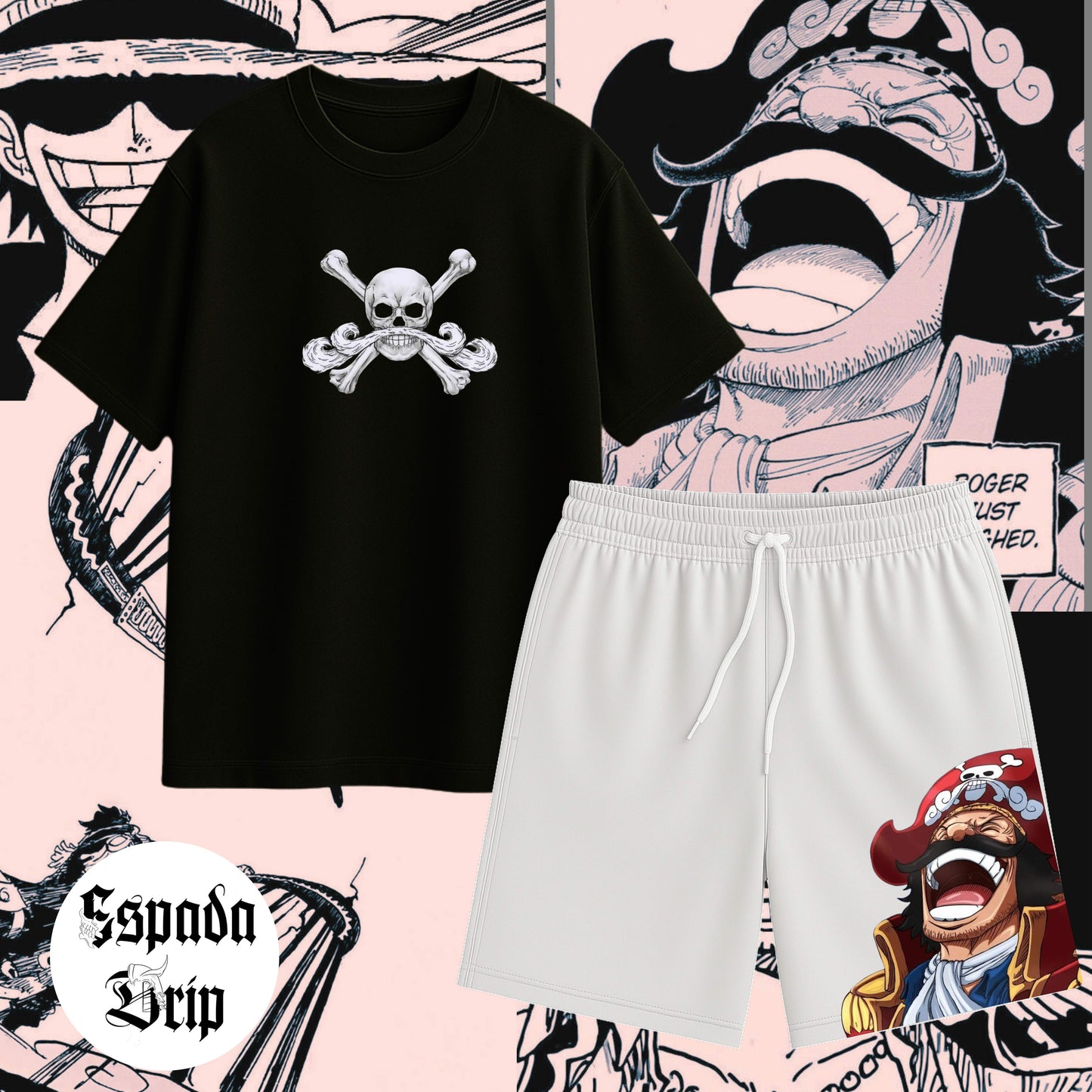 Ensemble Gol D Roger T-shirt + Short