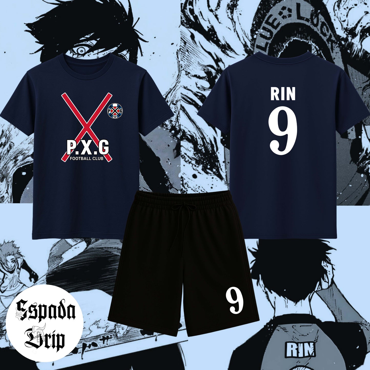 Ensemble Rin PXG T-shirt + Short
