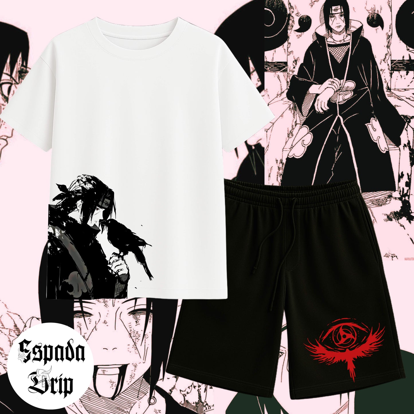 Ensemble Uchiha Itachi T-shirt + Short