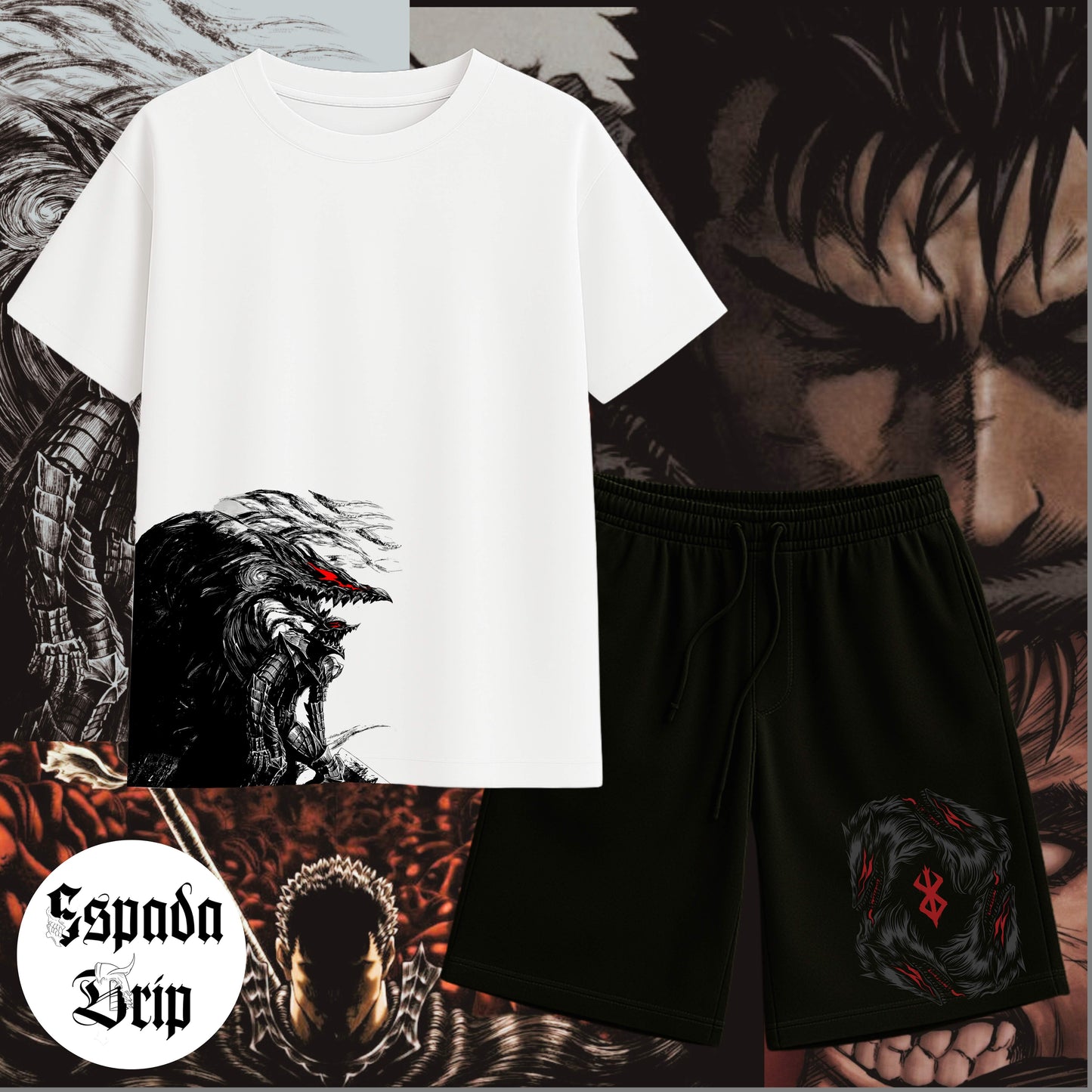 Ensemble Berserk T-shirt + Short