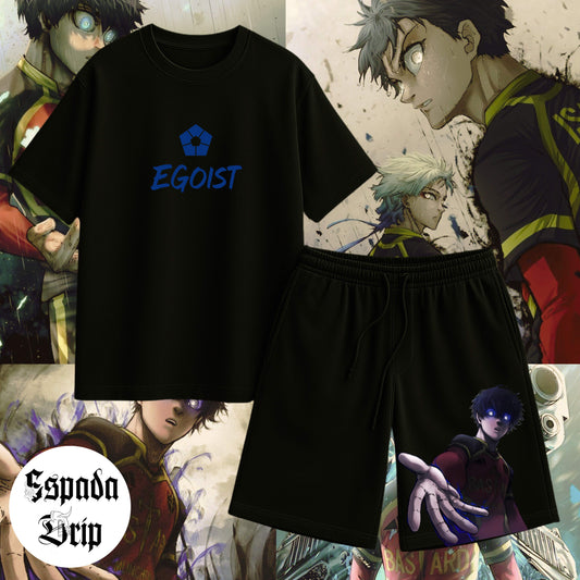 Ensemble Isagi Blue Lock T-shirt + Short