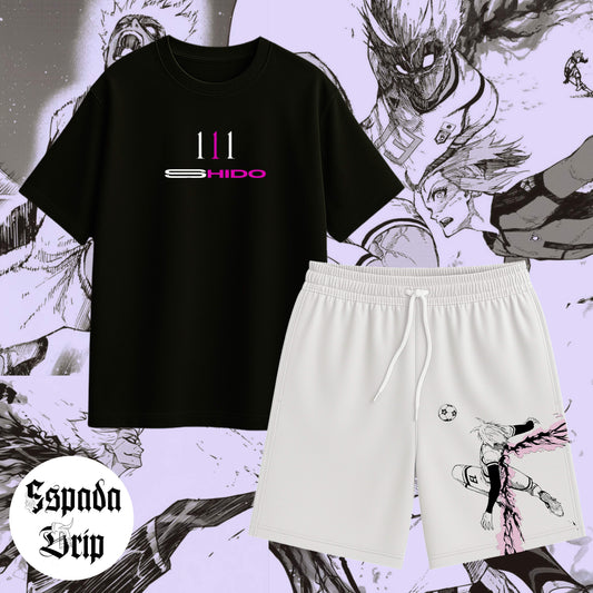 Ensemble Shido Blue Lock T-shirt + Short