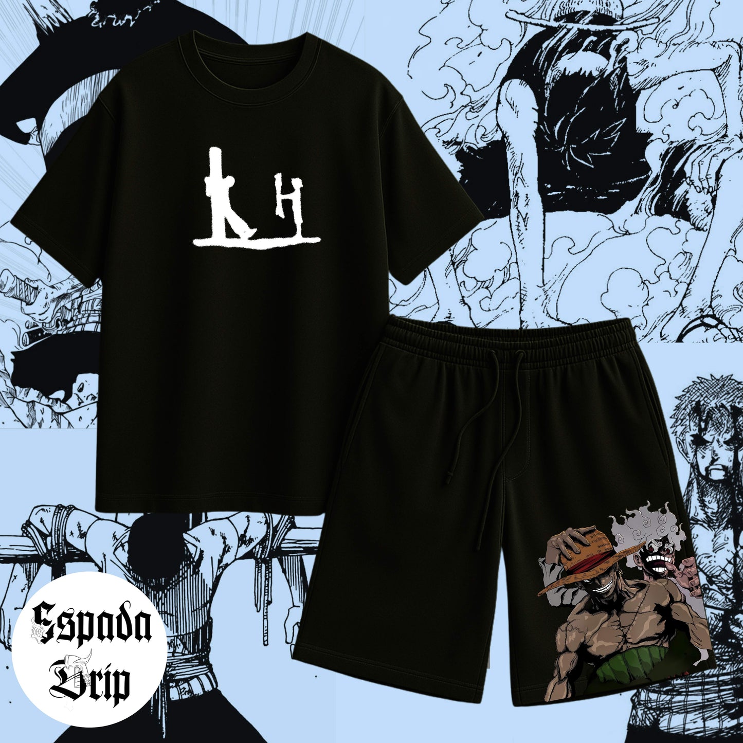 Ensemble One Piece T-shirt + Short