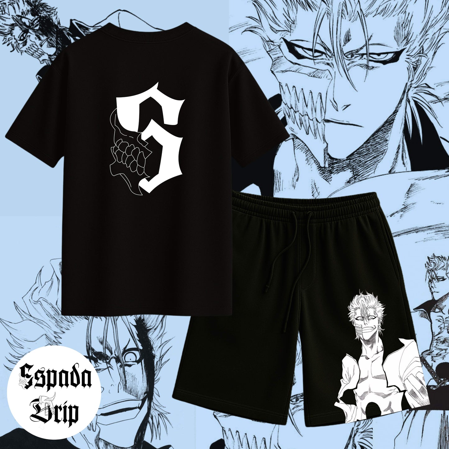 Ensemble Grimmjow T-shirt + Short