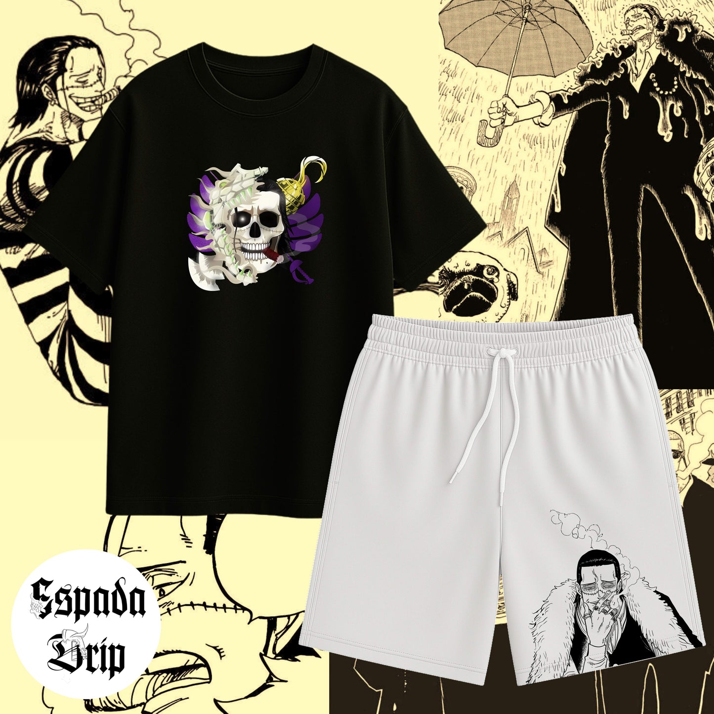 Ensemble Crocodile T-shirt + Short
